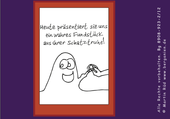 Worte an einen Berganien-Reisenden (Gedicht); Klicken Sie hier für nächsten Comic-Teil!