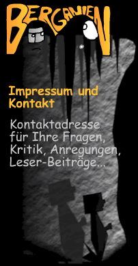 Kontaktadresse für Ihre Fragen, Kritik, Anregungen, Leser-Beiträge...